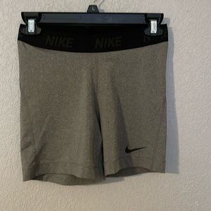 Nike Dry Fit Running Compression Shorts - Gray